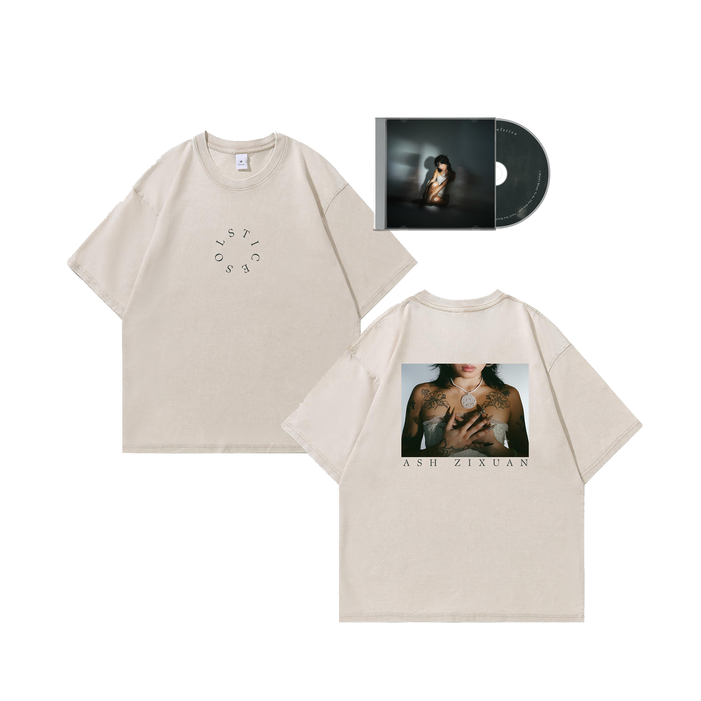 SOLSTICE PACK - EP2 CD + Solstice WASHED TEE